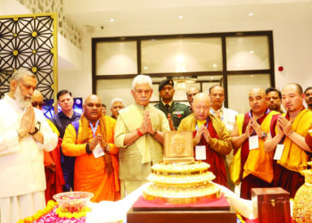 Exposition of Buddha’s relics deepened spiritual connect between India & Russia: LG Sinha