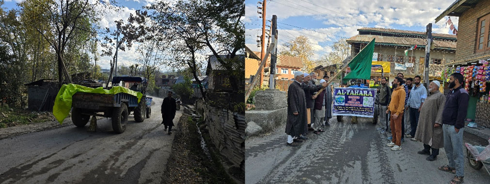 Anantnag: Panzath villagers launch self-help cleanliness drive to preserve water sources