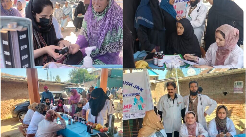 AYUSH Deptt conducts awareness camp at GMC Handwara