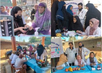 AYUSH Deptt conducts awareness camp at GMC Handwara