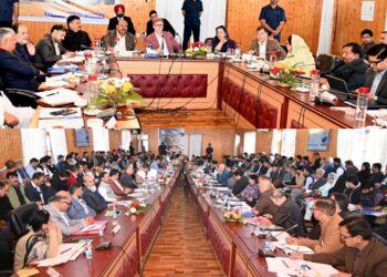 CM Omar reviews development works progress in B’la