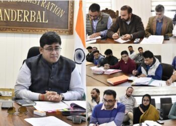 DC Gbl chairs district level NCORD Committee meeting