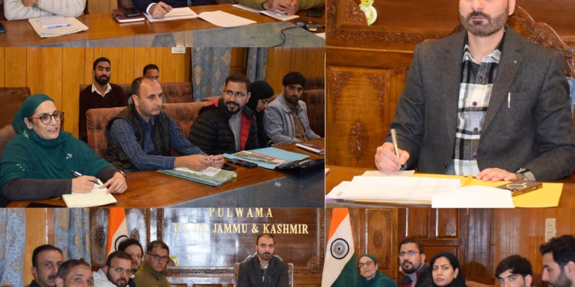 DC Pulwama reviews Master Plan preparation for Awantipora Town