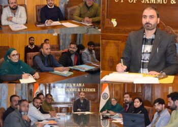 DC Pulwama reviews Master Plan preparation for Awantipora Town