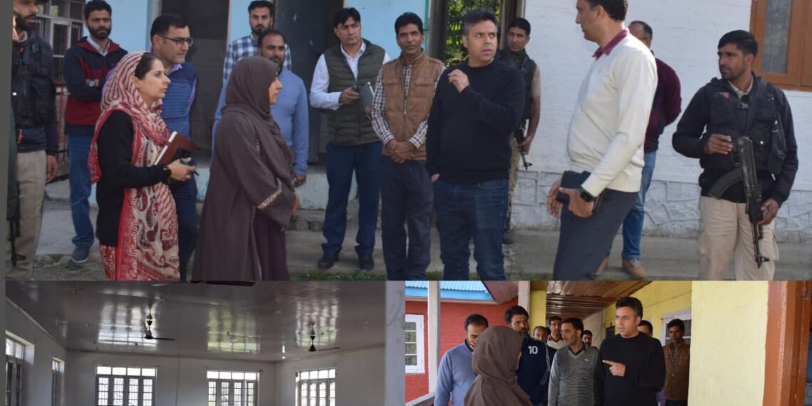 =======Bye-Elections to 27-AC Budgam========== DEO inspects proposed dispatch, collection centres