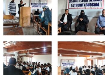 DLSA Budgam organizes awareness programme