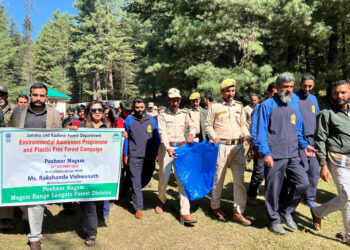 Forest Deptt launches plastic free forest campaign