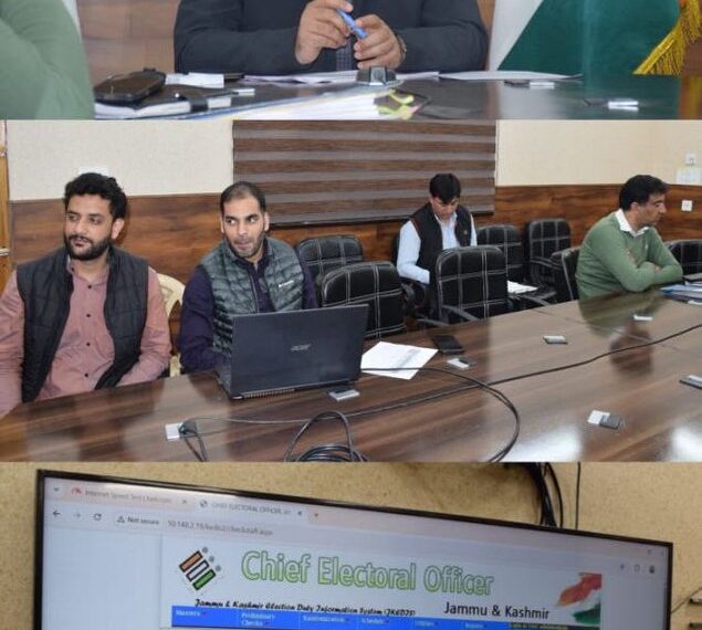Budgam Bye-Elections: First randomisation of polling staff held