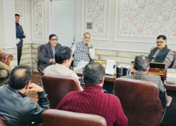 Legislators discuss peoples issues with Minister Rana