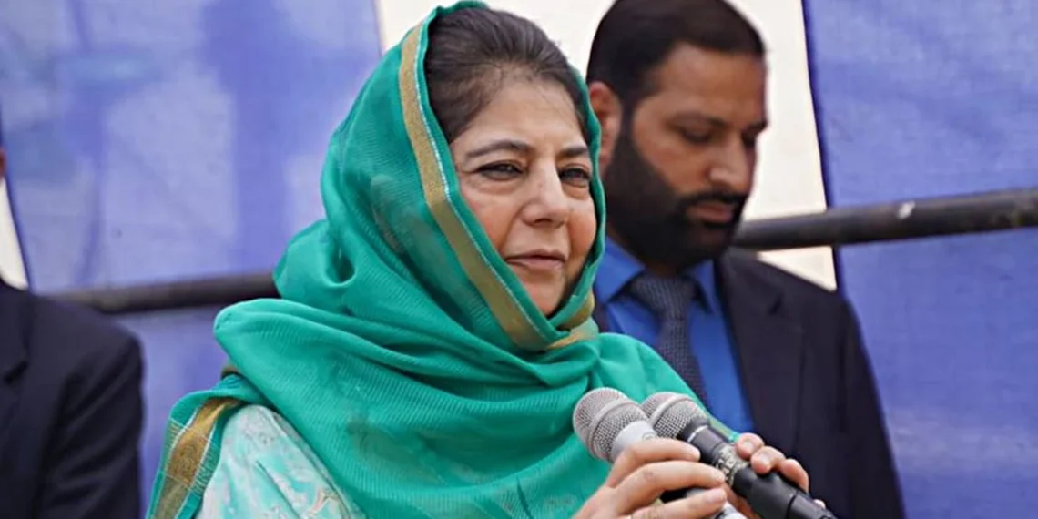 PDP to support NC’s RS candidate to block BJP: Mehbooba