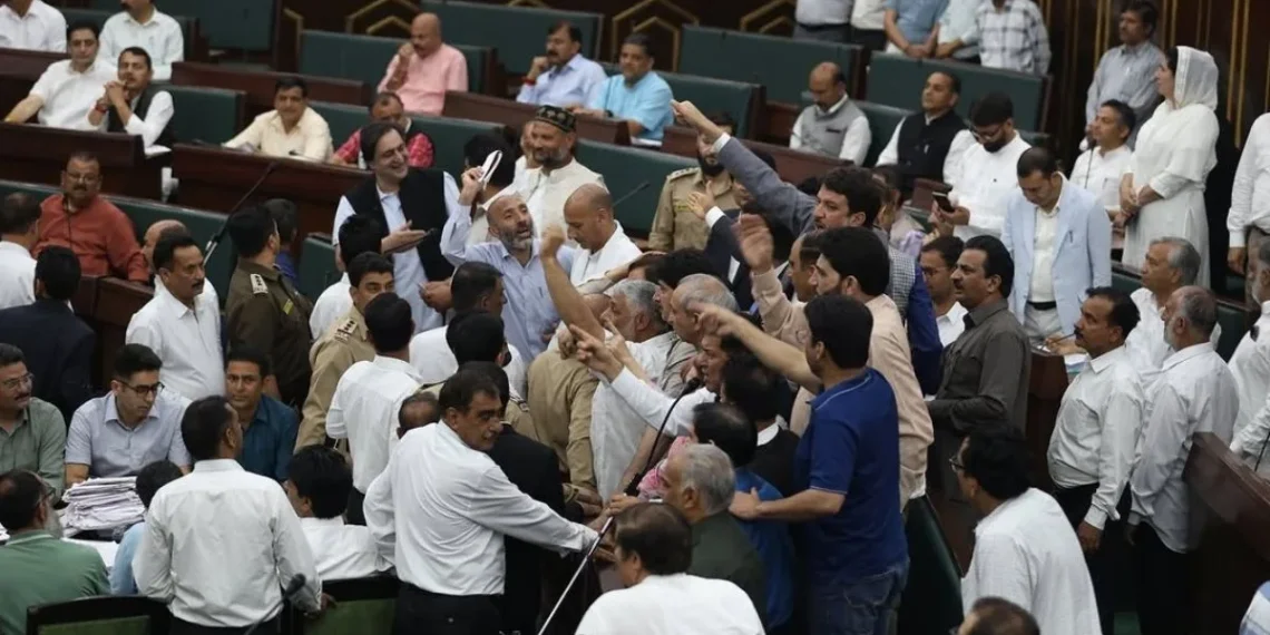 NC, BJP clash over vote theft claims in Assembly