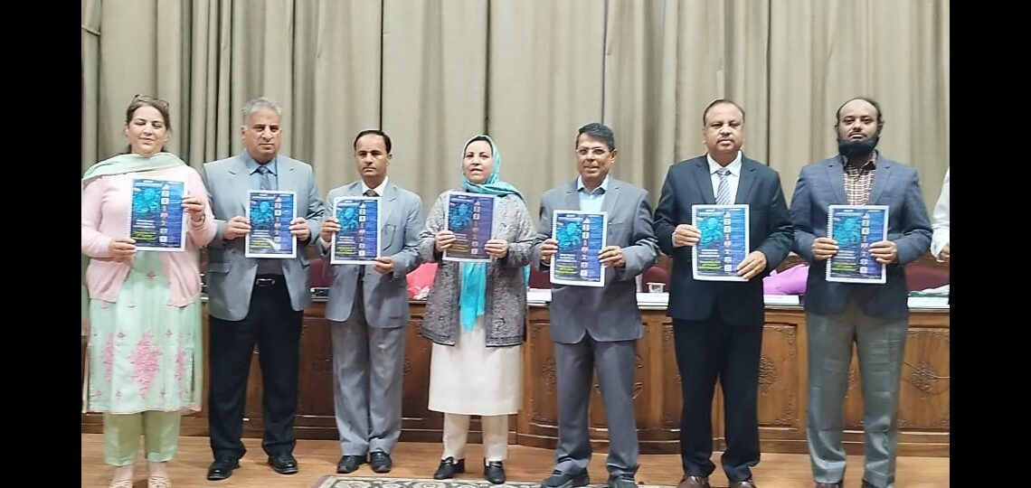 Minister addresses two days National Conference at GCOE Srinagar