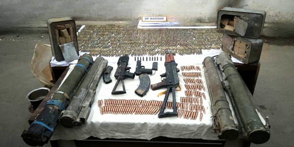 === Operation Warsun === Army, police recover huge cache of arms, ammunition