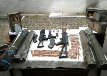 === Operation Warsun === Army, police recover huge cache of arms, ammunition