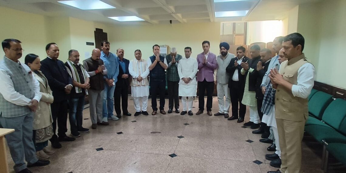 BJP lawmakers express grief over colleague’s wife demise