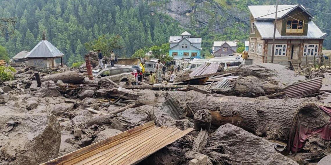 === Floods, cloudbursts ===  21,573 structures damaged in Jammu, 980 in Kashmir