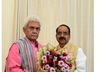 VC SKUAST-J discusses academic issues with LG