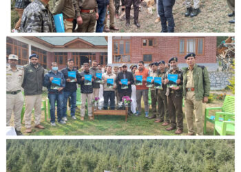 CCFK visits Kamraj Forest Division Kupwara