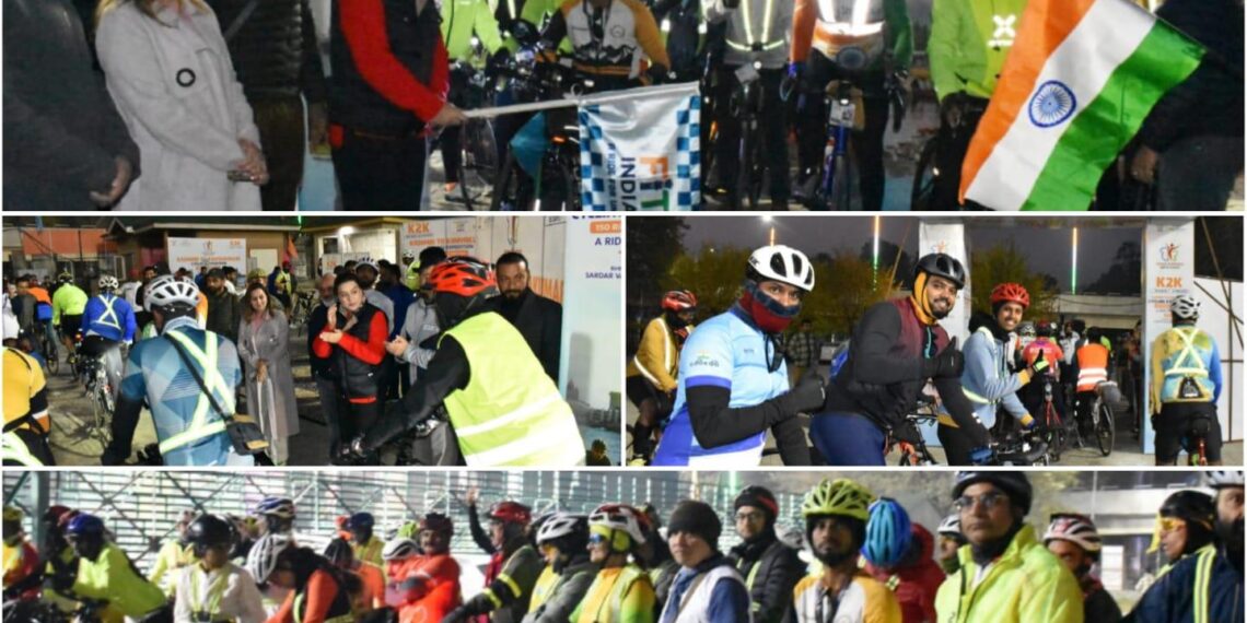 K2K Cycling Expedition flagged off from Sgr