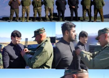 DC Bla, SDM Uri felicitated