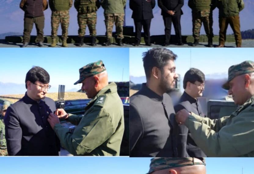 DC Bla, SDM Uri felicitated