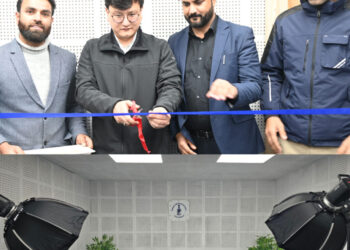 DC B’la inaugurates Recording Studio