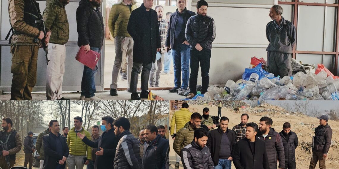 DC Budgam conducts on-spot inspection of MRF, ABC Centres