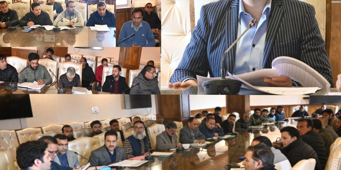 DC Kulgam reviews progress under CDF