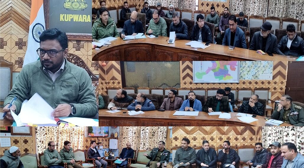 DC Kupwara chairs NCORD meeting