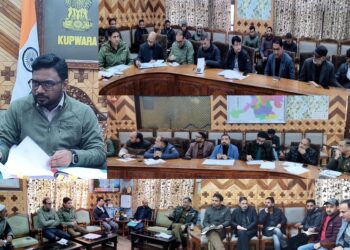 DC Kupwara chairs NCORD meeting