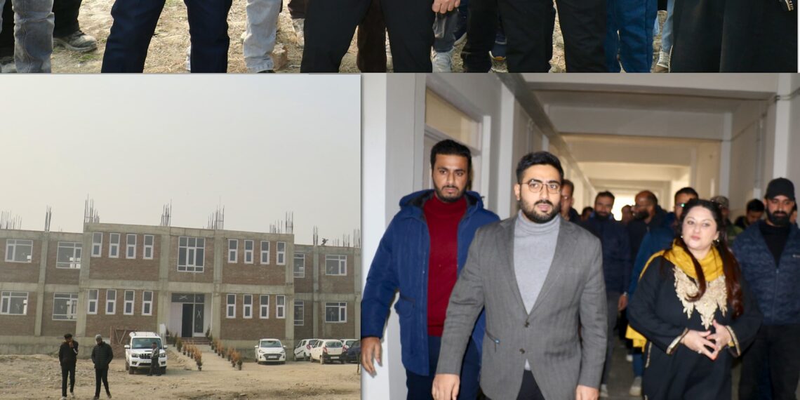 DC Srinagar inspects upgradation works at GDC Eidgah