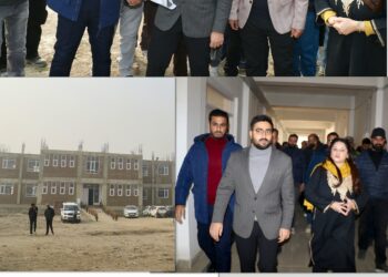 DC Srinagar inspects upgradation works at GDC Eidgah