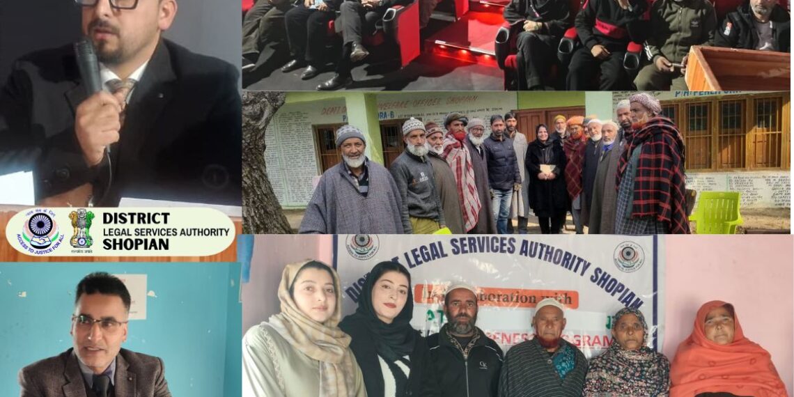 DLSA Shopian organises awareness camps