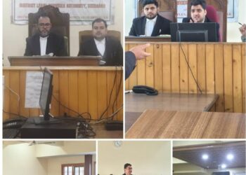 DLSA Sgr organizes Special Lok Adalat