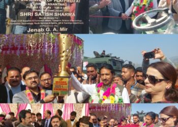 Will ensure quality sports infrastructure across J&K: Satish