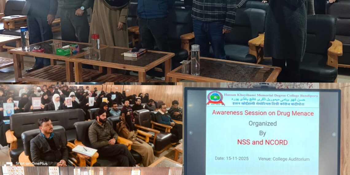 Awareness session on drug menace held