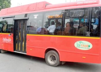 Majority of J&K’s E-buses grounded due to maintenance costs, staff shortage
