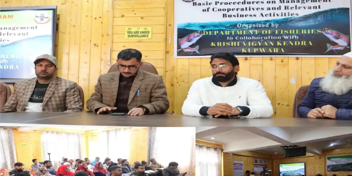 Fisheries Deptt Kupwara organizes training programme