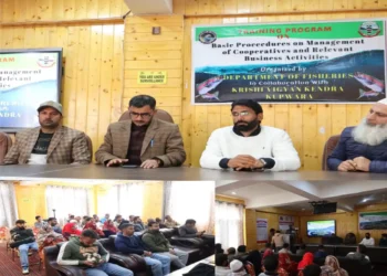 Fisheries Deptt Kupwara organizes training programme