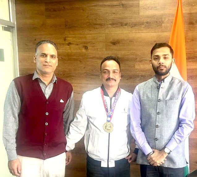 Dir Info felicitates Gagan Jamwal