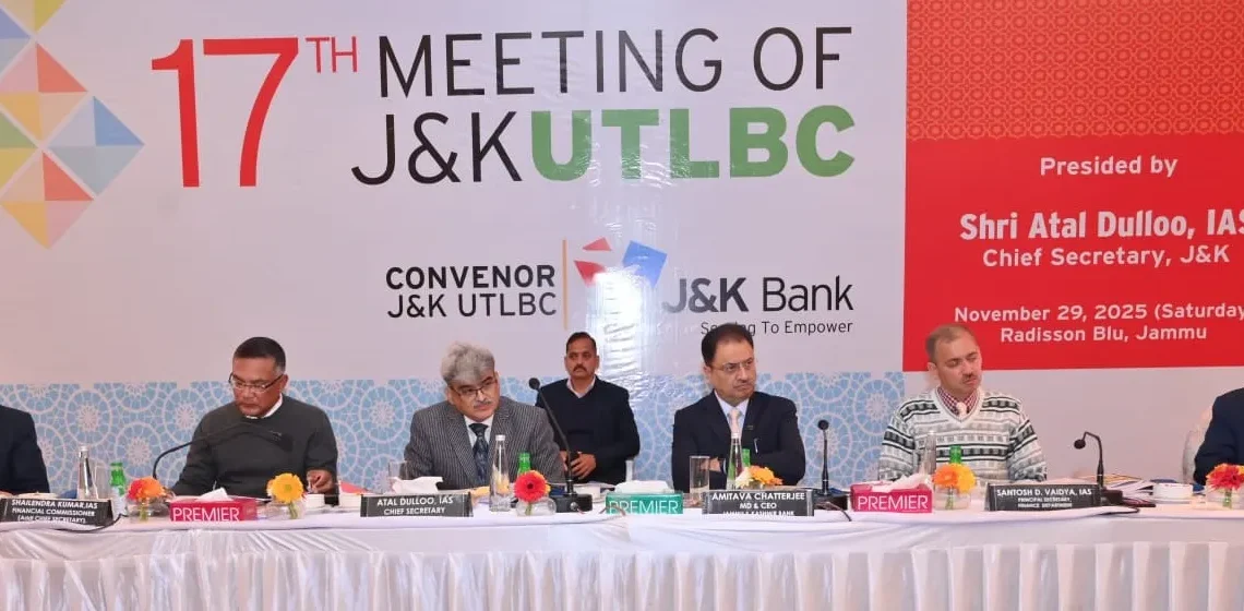 CS chairs 17th J&K UTLBC meeting