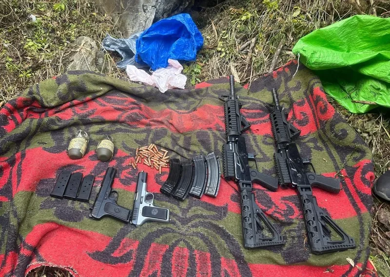 Security forces bust hideout along LoC