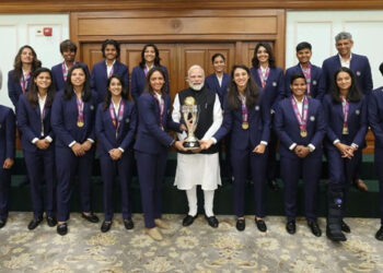 PM Modi meets victorious Indian women’s cricket team