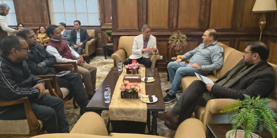 Satish Sharma calls for broadband expansion, stronger digital infrastructure in J&K