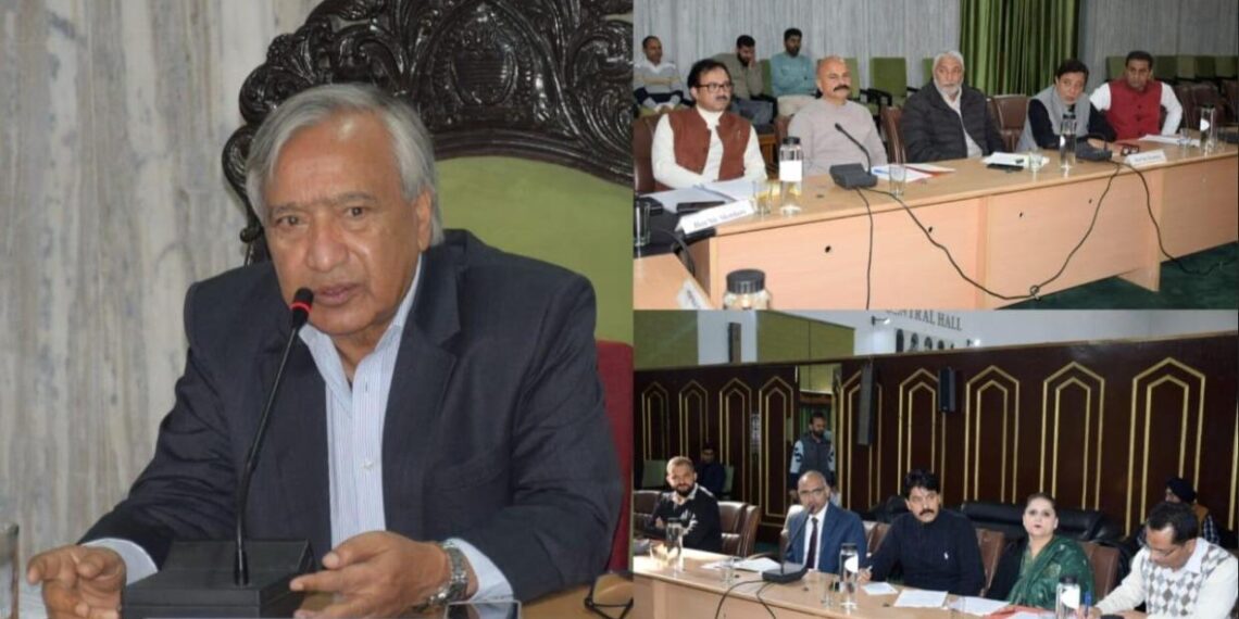Tarigami chairs environment committee meeting