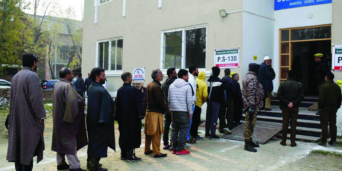 By-elections: Budgam records 50. 01% voter turnout, Nagrota 74. 82%