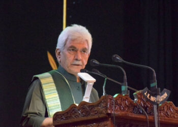 Showcase J&K’s journey of peace: LG Sinha urges filmmakers