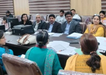 DHS Jammu reviews district healthcare, programme progress