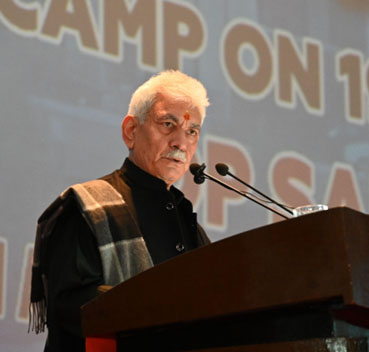 LG Manoj Sinha to chair high-level security meet in Jammu today