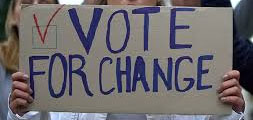 Youth vote for change